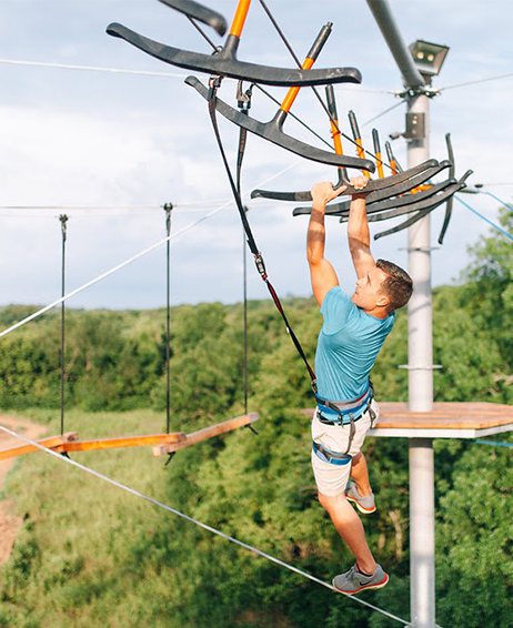 Canopy Rope Course Rope Course - India's Largest Adventure Setup Equipment Mfr & Supplier ...