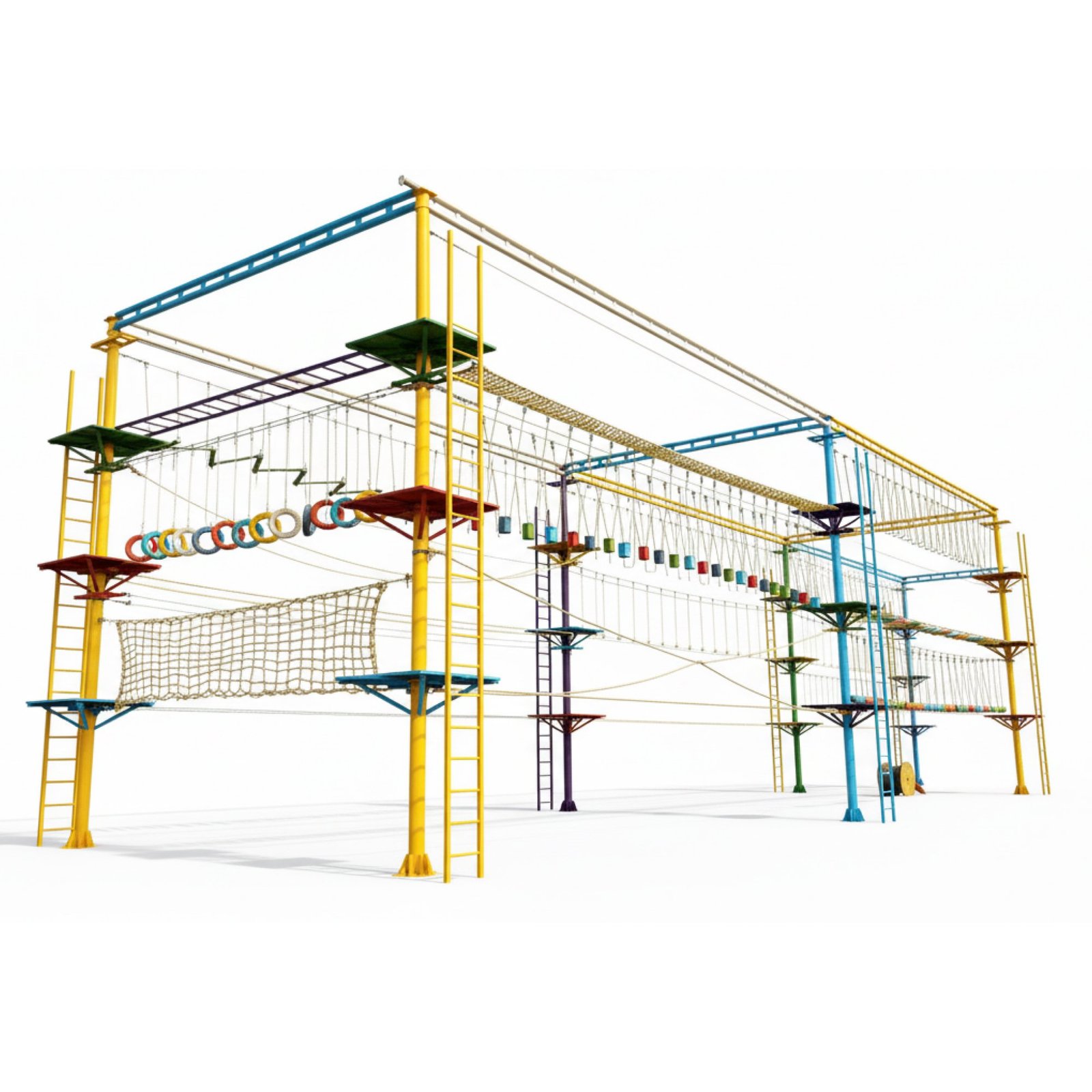 Rope Course - India's Largest Adventure Setup Equipment Mfr & Supplier ...